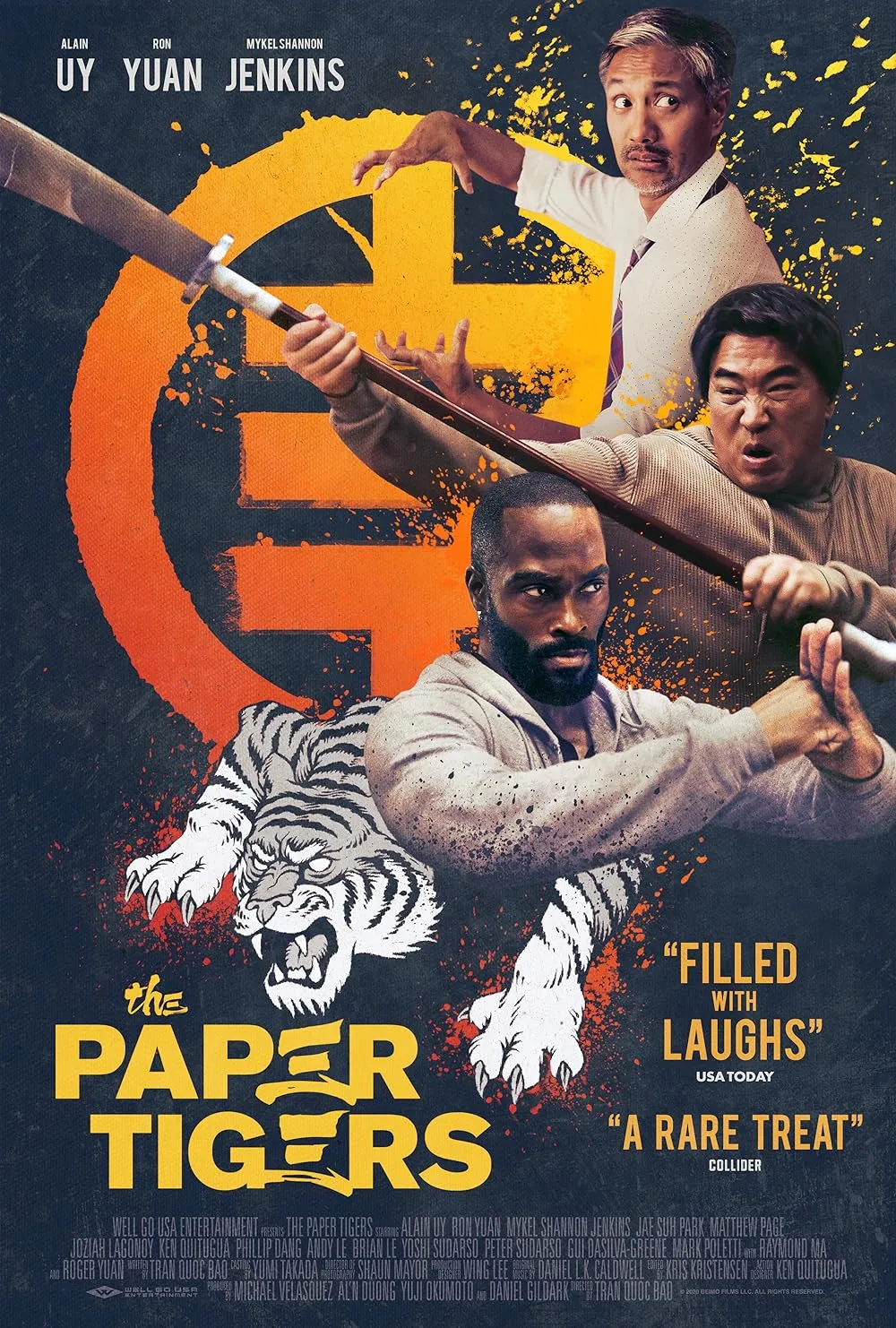 دانلود فیلم ببرهای کاغذی The Paper Tigers 2020