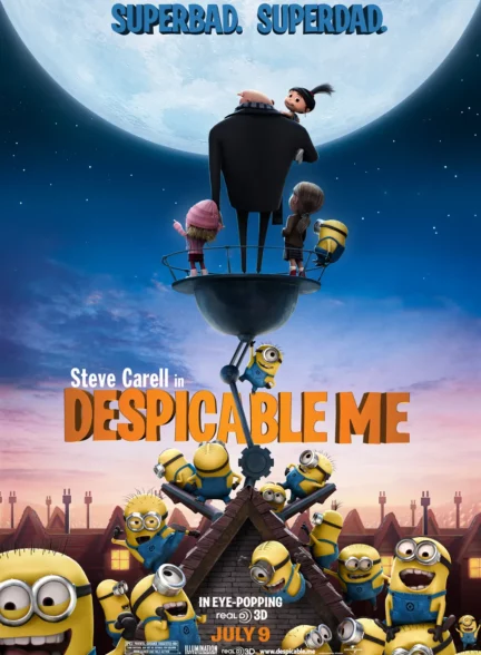 دانلود انیمیشن من نفرت‌انگیز Despicable Me 2010