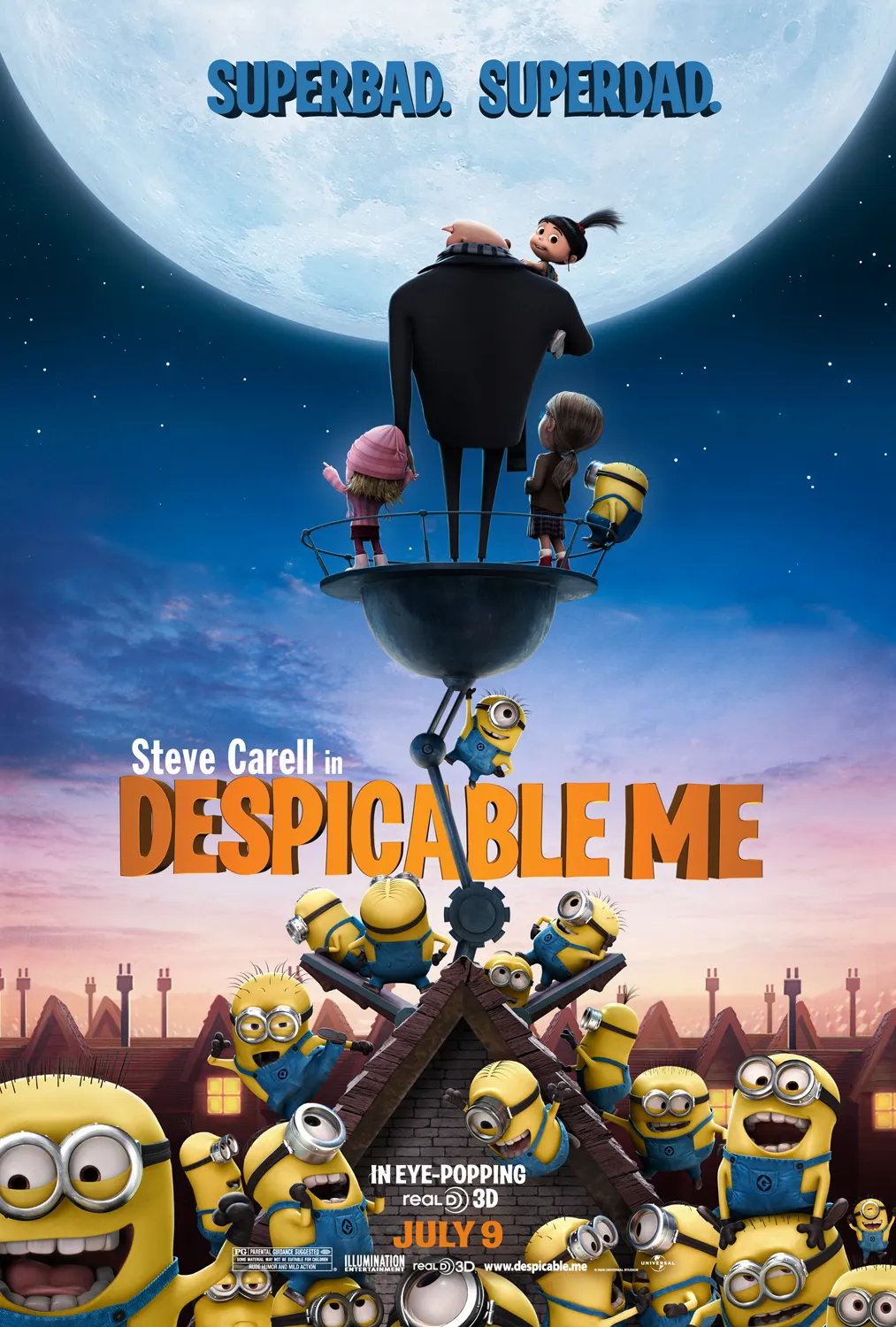 دانلود انیمیشن من نفرت‌انگیز Despicable Me 2010