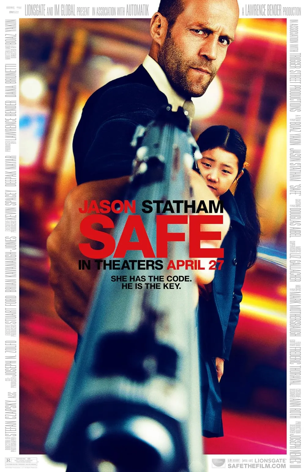 دانلود فیلم امن Safe 2012