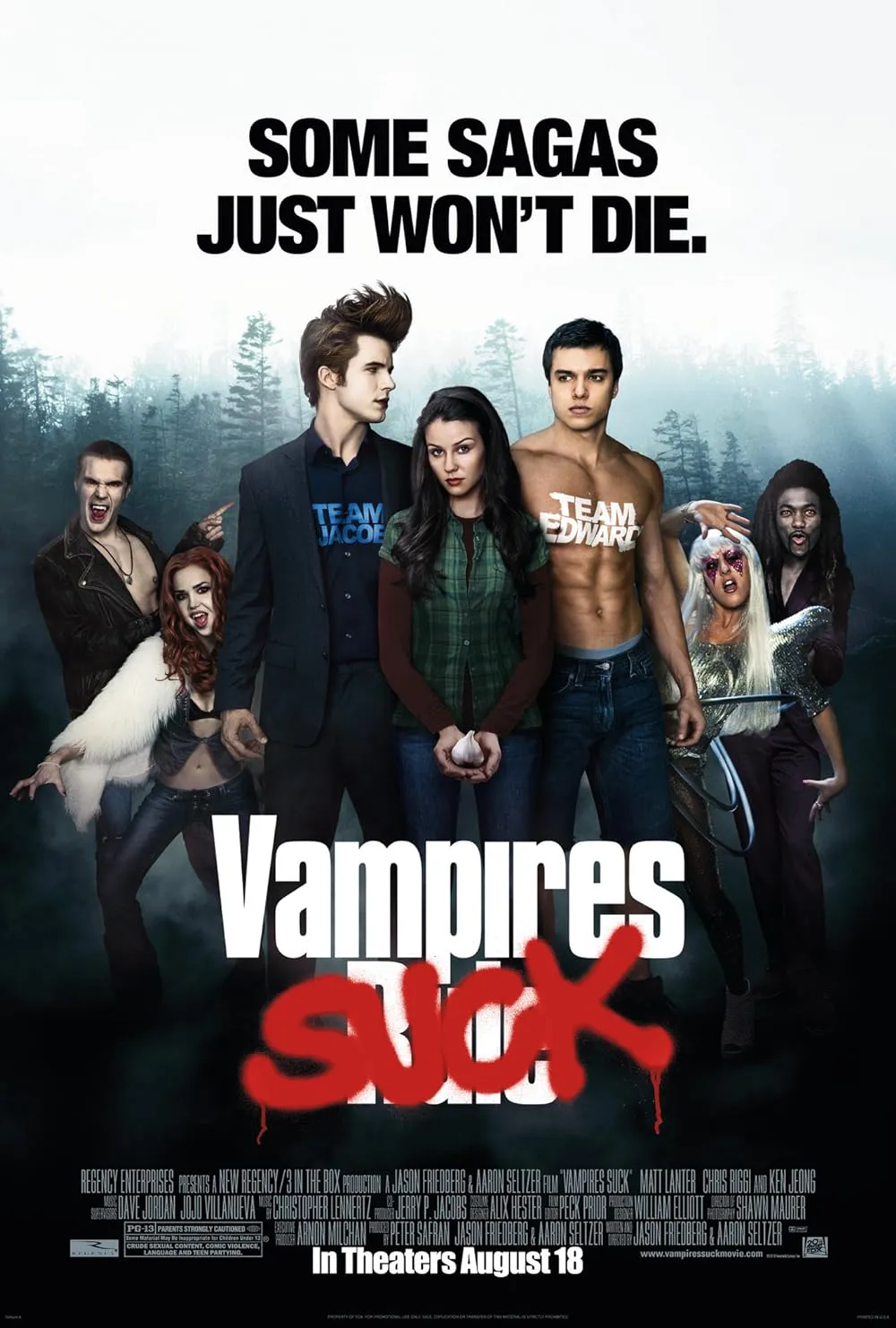 دانلود فیلم خون آشام های مسخره Vampires Suck 2010