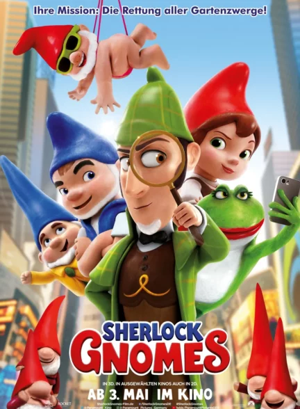 دانلود انیمیشن شرلوک نومز Sherlock Gnomes 2018