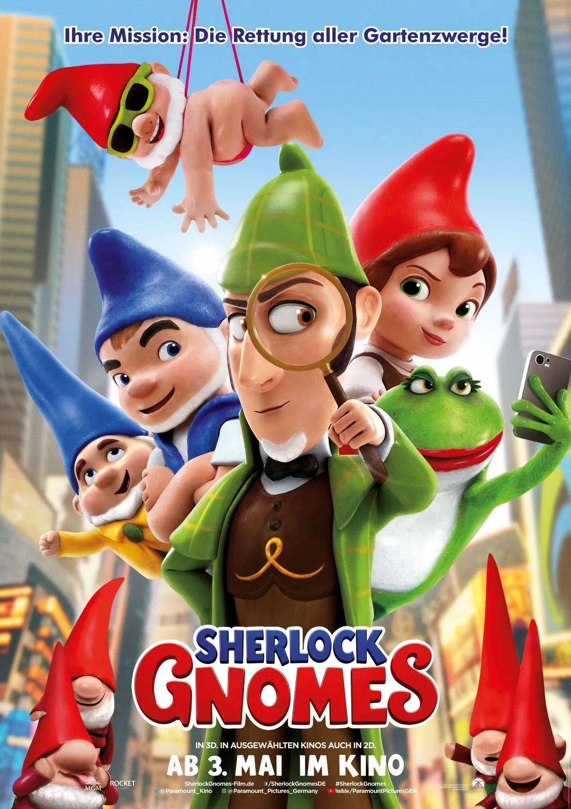 دانلود انیمیشن شرلوک نومز Sherlock Gnomes 2018