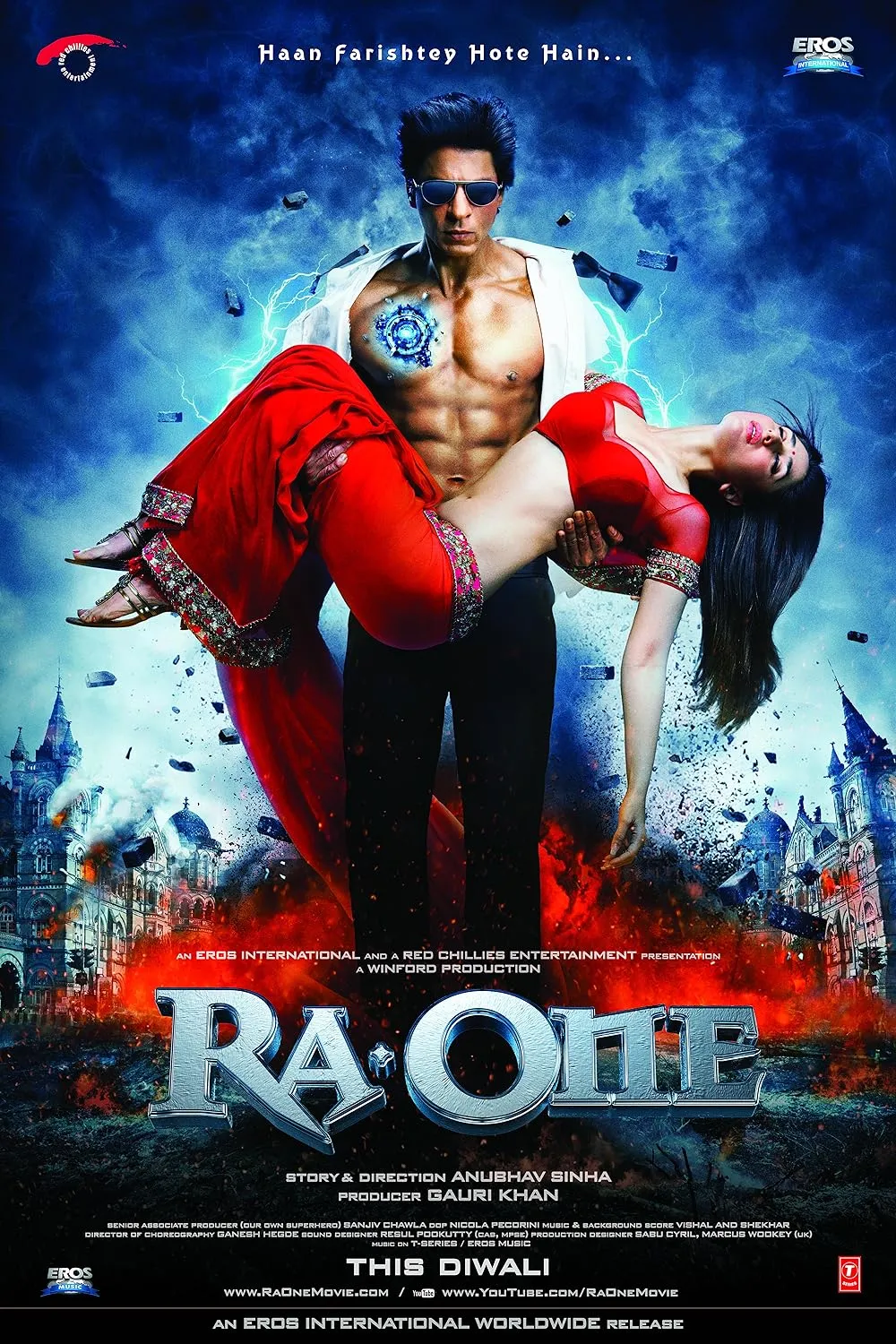 دانلود فیلم هندی راوان  Ra.One 2011