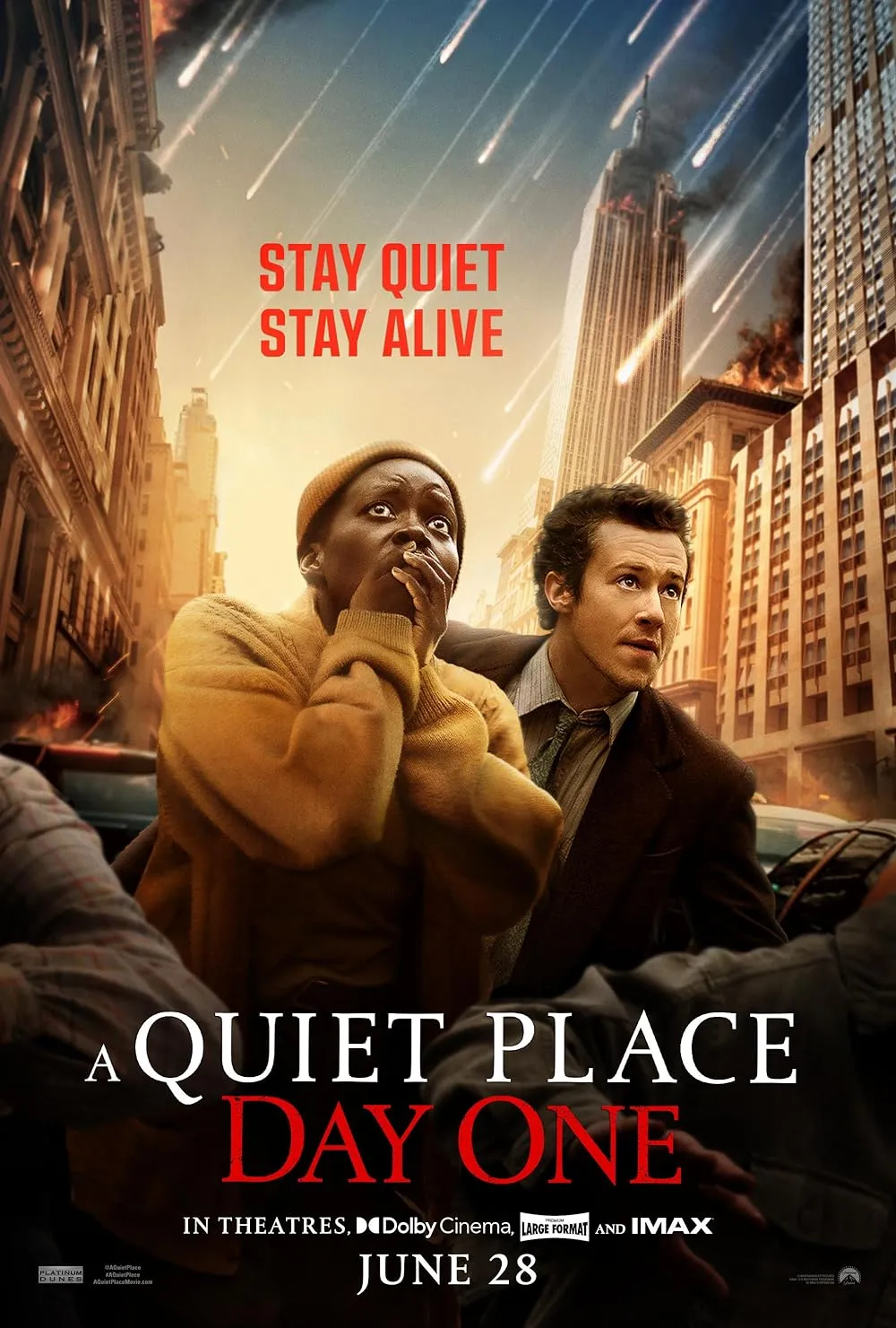 دانلود فیلم یک مکان ساکت: روز اول A Quiet Place: Day One 2024