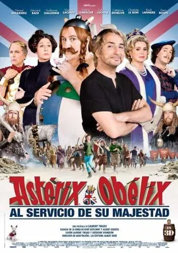 دانلود فیلم آستریکس و اوبلیکس: خدا حافظ بریتانیا باشد Astérix and Obélix: God Save Britannia 2012