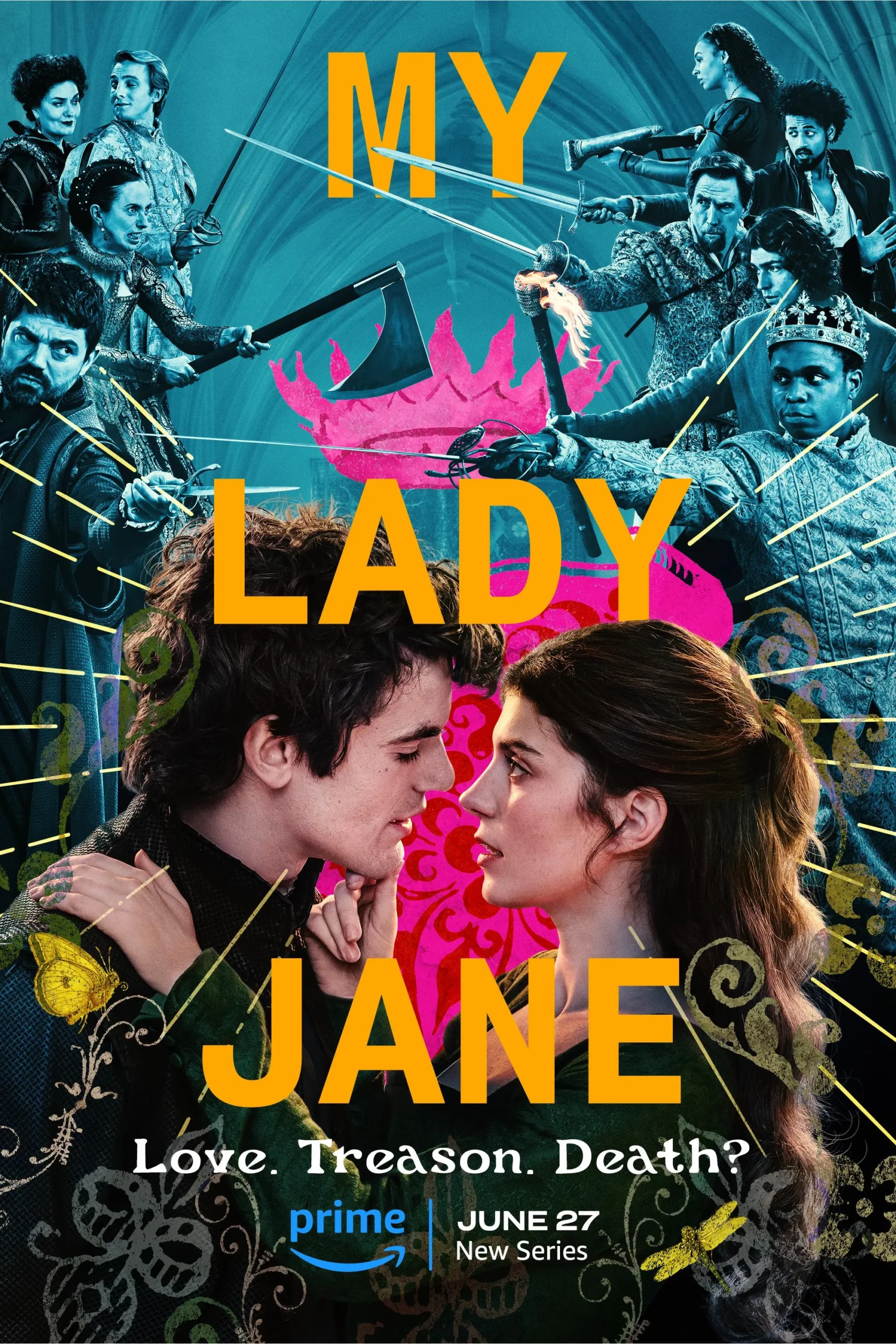 دانلود سریال بانوی من جین My Lady Jane 2024