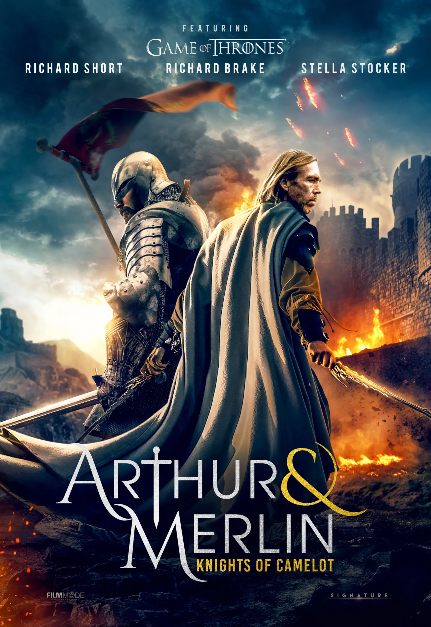 دانلودفیلم آرتور و مرلین: شوالیه های کملوت Arthur & Merlin: Knights of Camelot 2020