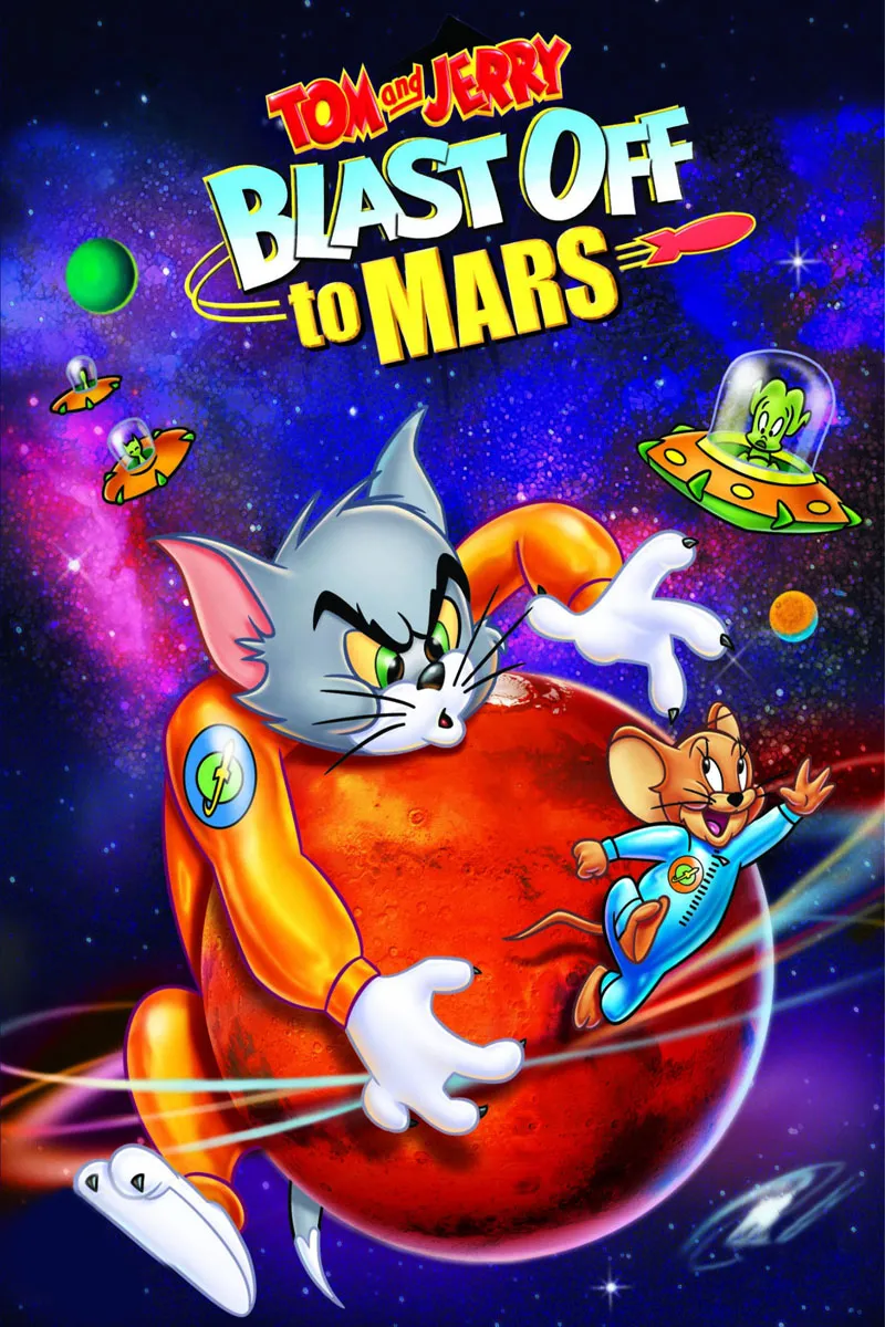 دانلود انیمیشن تام و جری: پرتاب به مریخ Tom and Jerry Blast Off to Mars! 2005