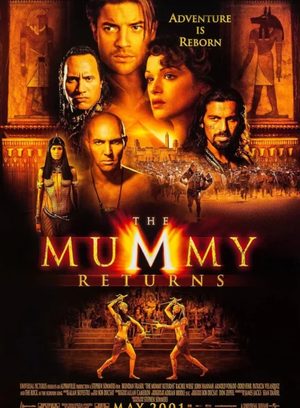 دانلود فیلم بازگشت مومیایی The Mummy Returns 2001