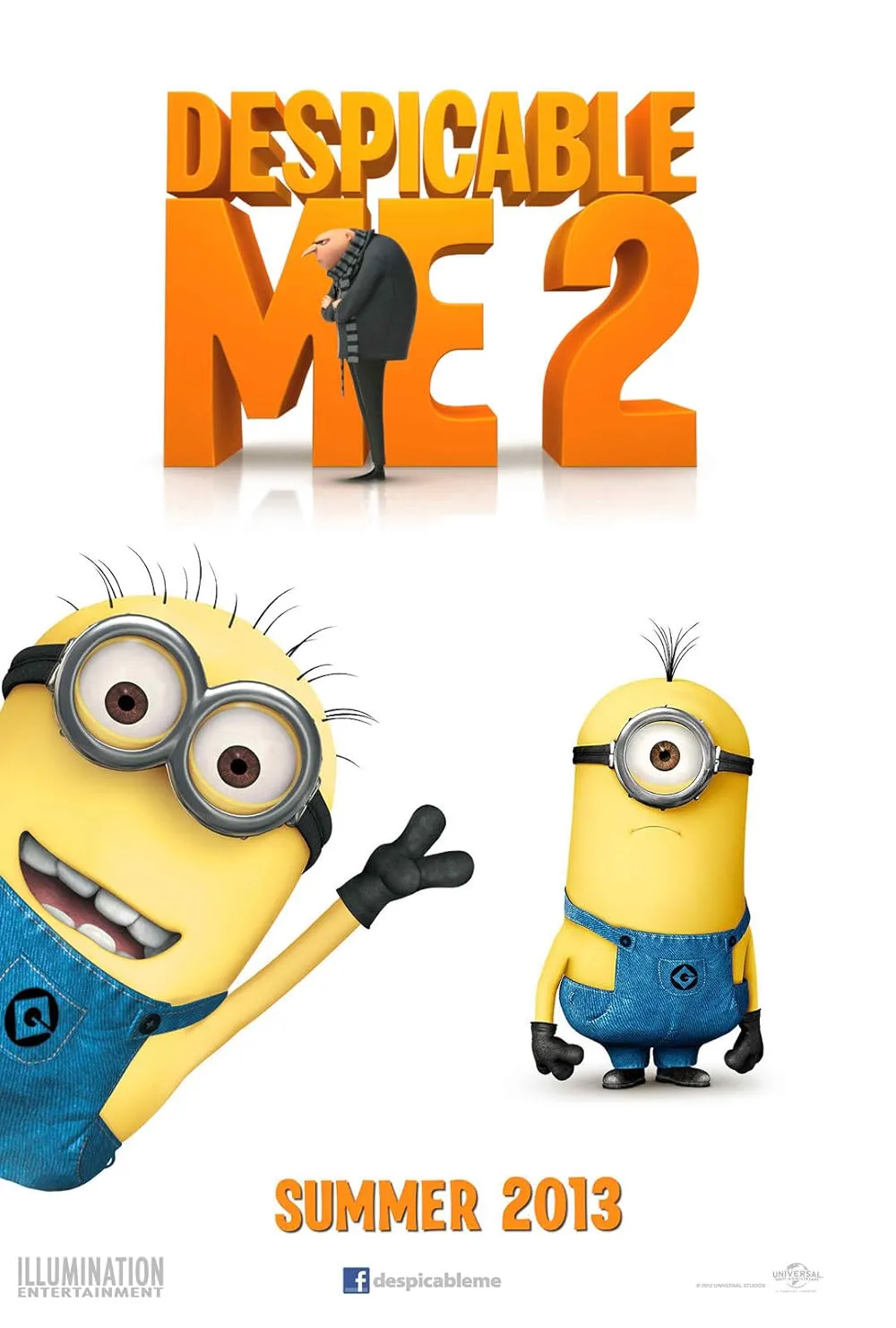 دانلود انیمیشن من نفرت‌انگیز  Despicable Me 2 2013