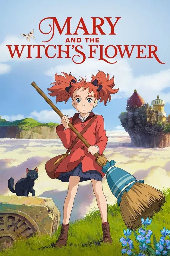 دانلود انیمه ماری و گل جادوگر Mary and the Witch’s Flower 2017