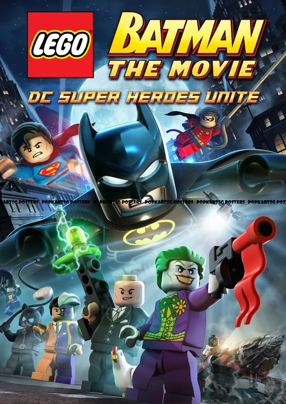 دانلود انیمیشن لگو بتمن اتحاد ابر قهرمان‌ ها Lego Batman: The Movie – DC Super Heroes Unite 2013