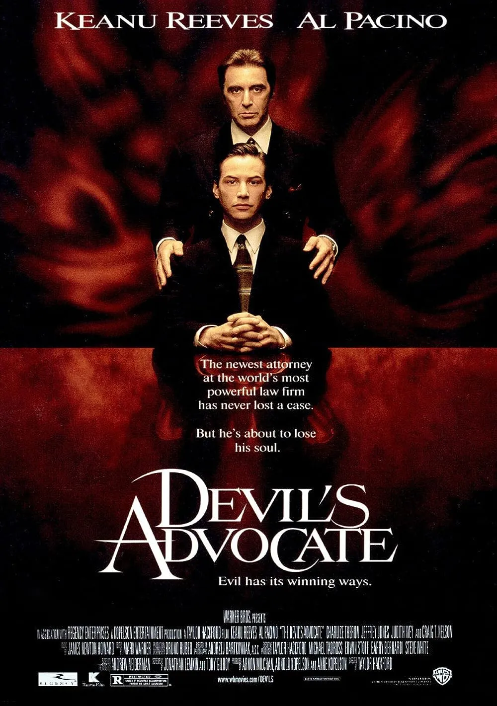 دانلود فیلم وکیل مدافع شیطان The Devil’s Advocate 1997