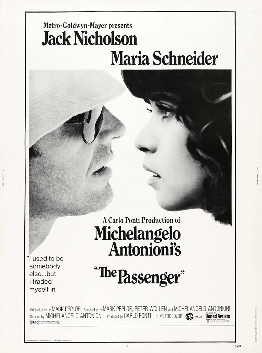 دانلود فیلم سرنشین The Passenger 1975