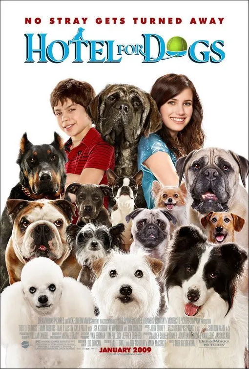 دانلود فیلم هتل برای سگ ها Hotel for Dogs 2009