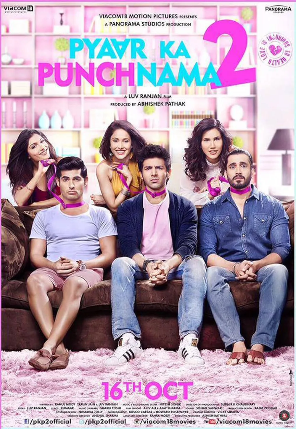 دانلود فیلم ضربه ی عشق (2) Pyaar Ka Punchnama (2) 2015