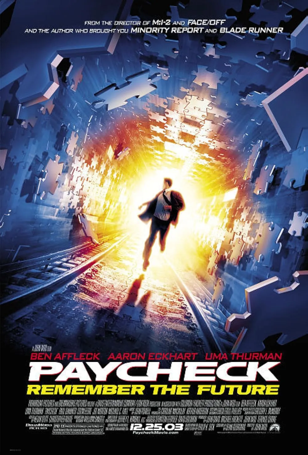 دانلود فیلم چک حقوق Paycheck 2003