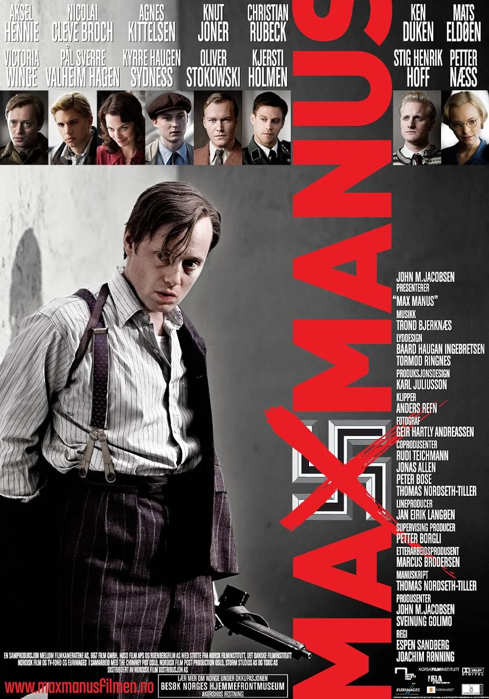 دانلود فیلم مکس مانوس مرد جنگی Max Manus: Man of War 2008