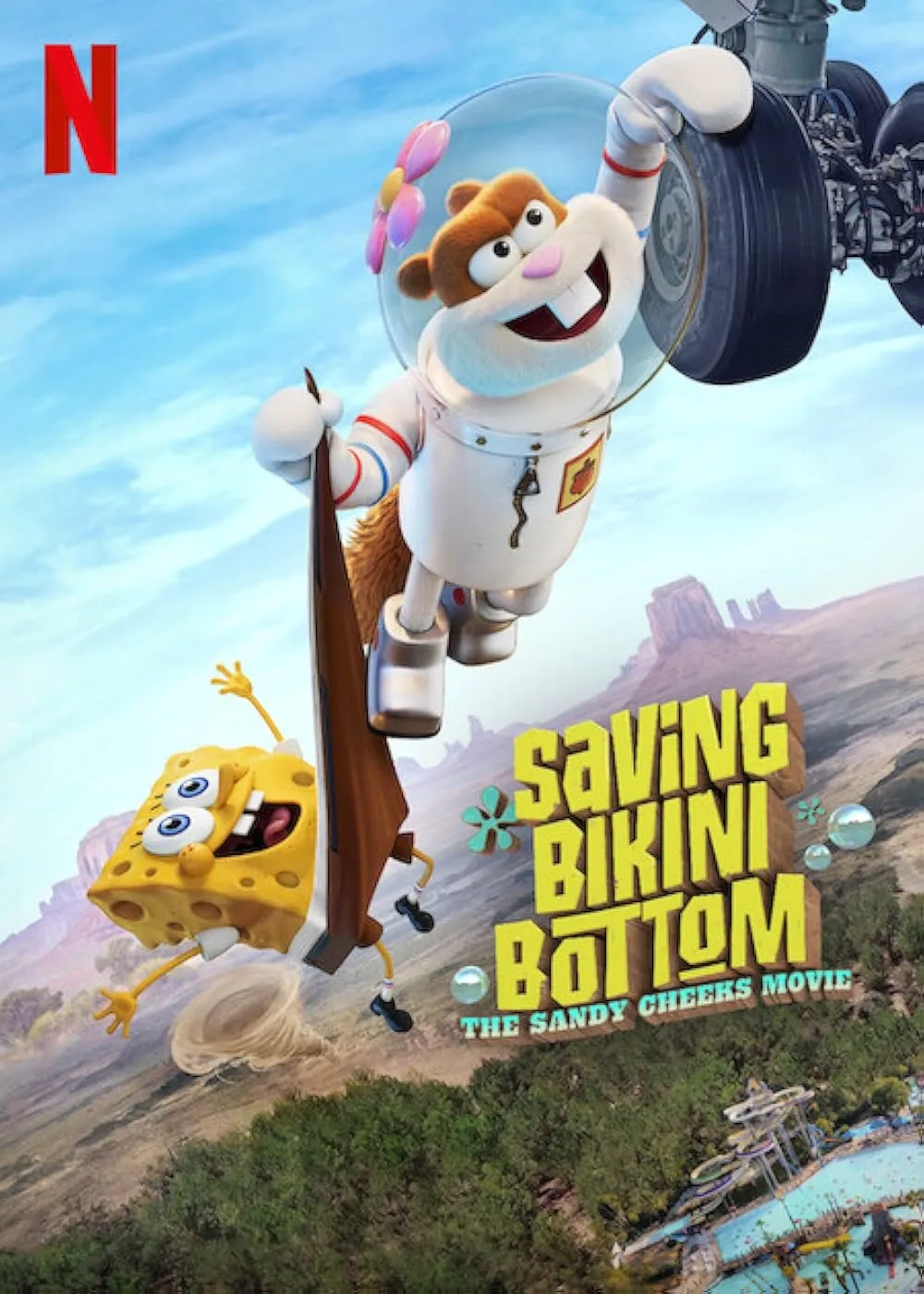 دانلود انیمیشن نجات بیکینی باتم: فیلم سندی چیکس Saving Bikini Bottom: The Sandy Cheeks Movie 2024