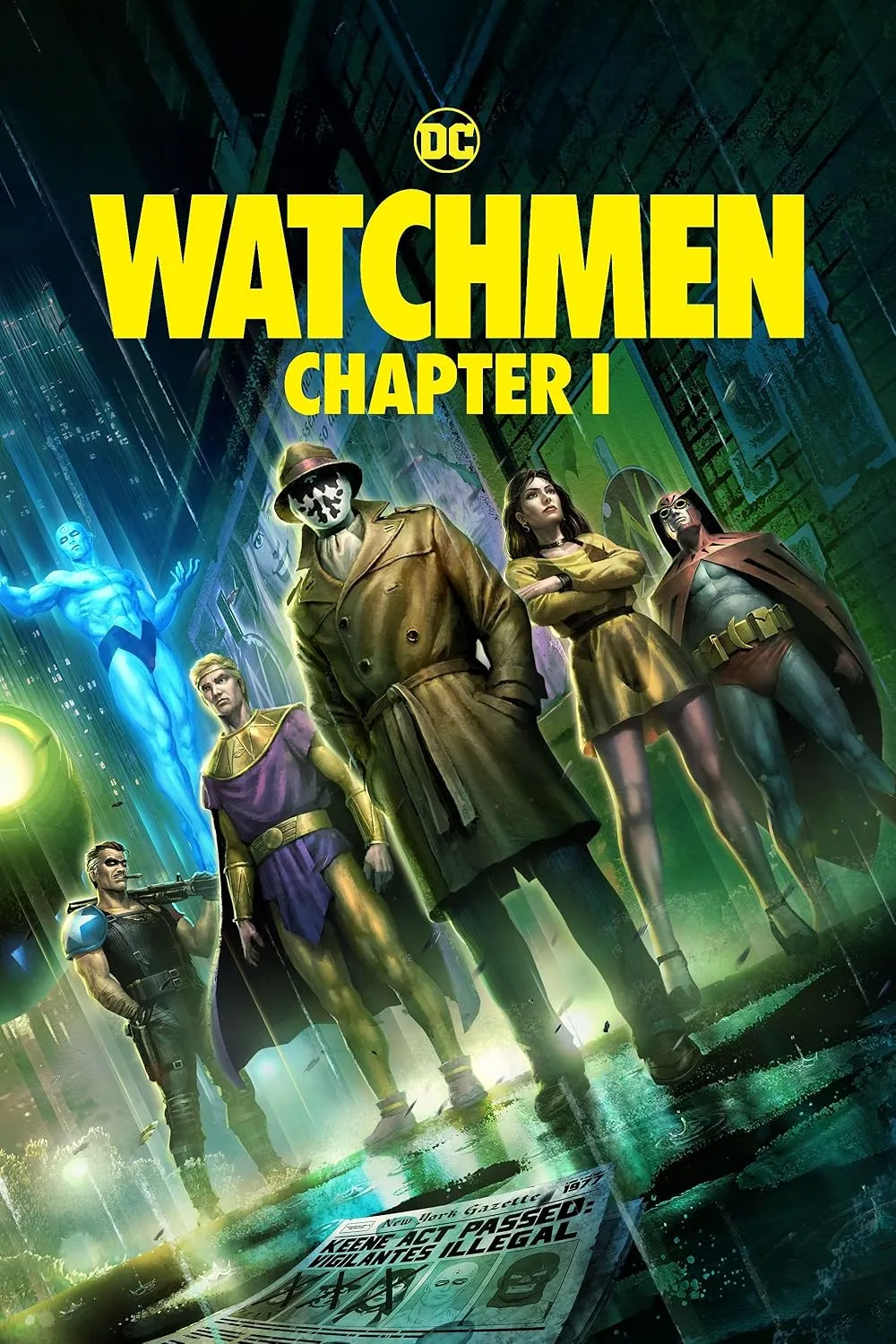 دانلود انیمیشن نگهبانان: قسمت اول Watchmen: Chapter I 2024