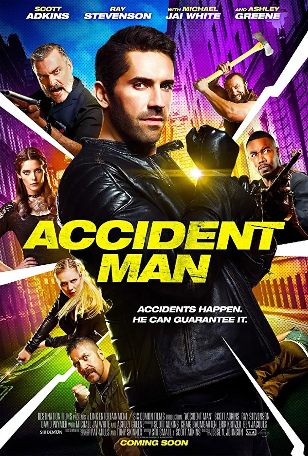 دانلود فیلم مرد حادثه‌آفرین Accident Man 2018