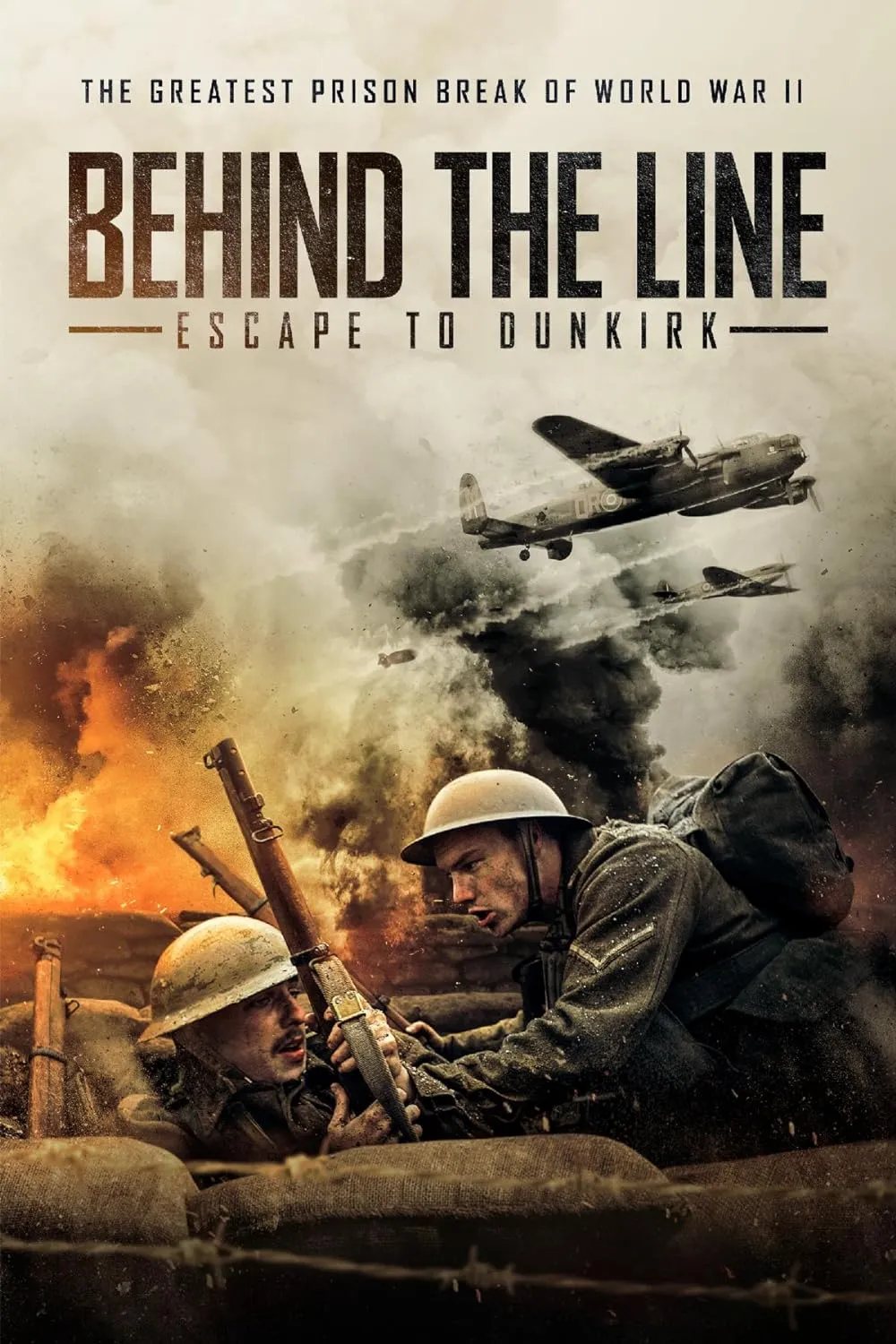 دانلود فیلم پشت خط : فرار به دانکرک Behind the Line: Escape to Dunkirk 2020