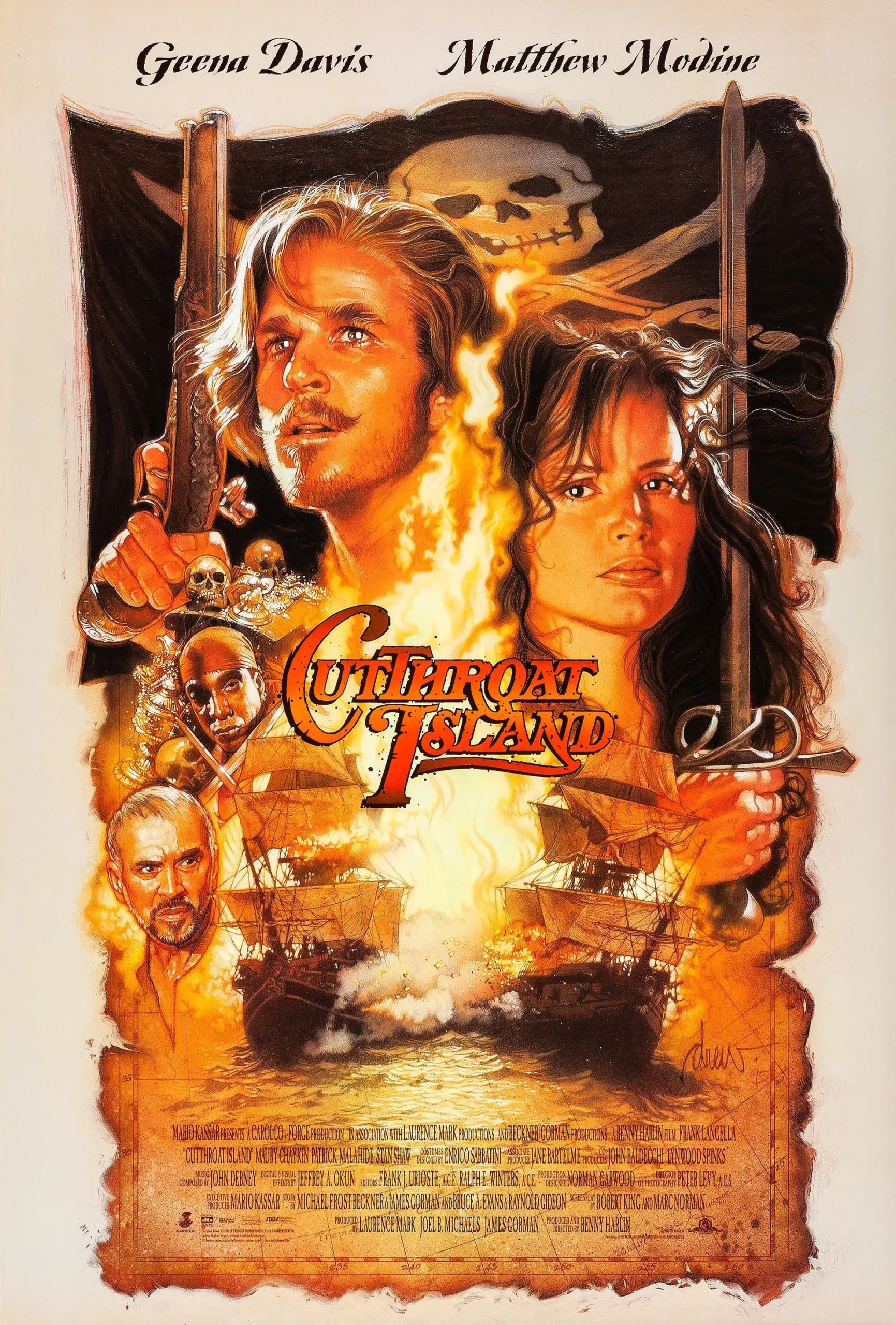 دانلود فیلم جزیره کاتتروت Cutthroat Island 1995