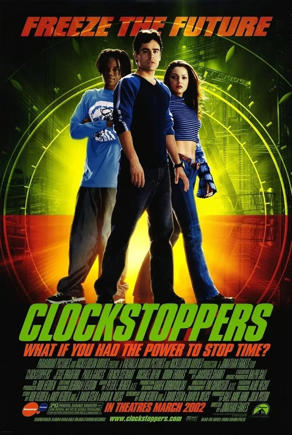 دانلود فیلم ساعت‌ ها Clockstoppers 2002