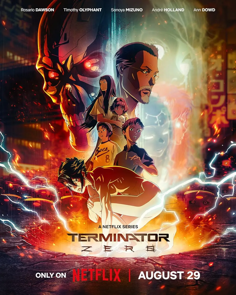 دانلود انیمه ترمیناتور صفر Terminator Zero 2024