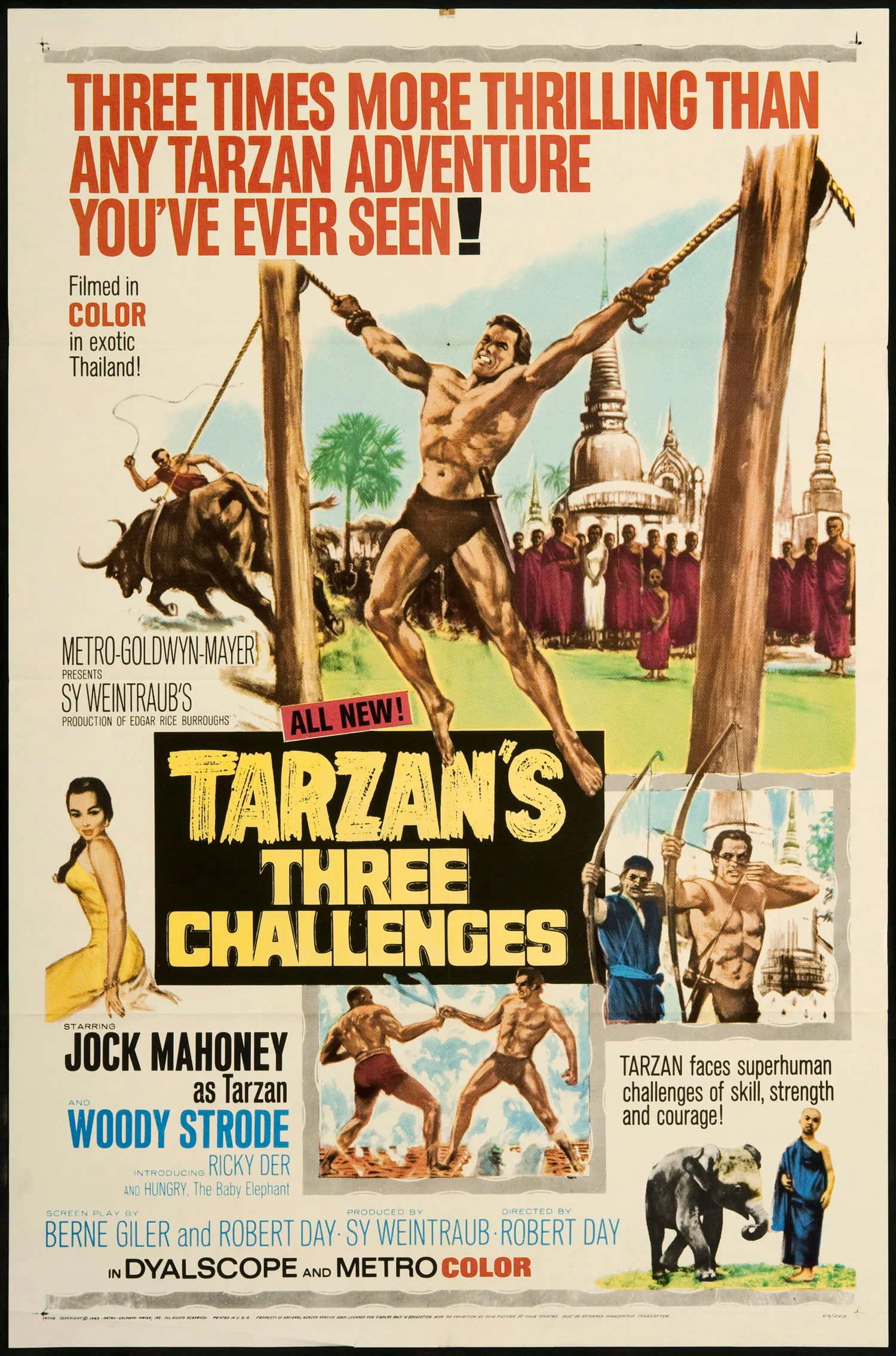 دانلود فیلم مبارزه تارزان برای زندگی Tarzan’s Fight for Life 1958