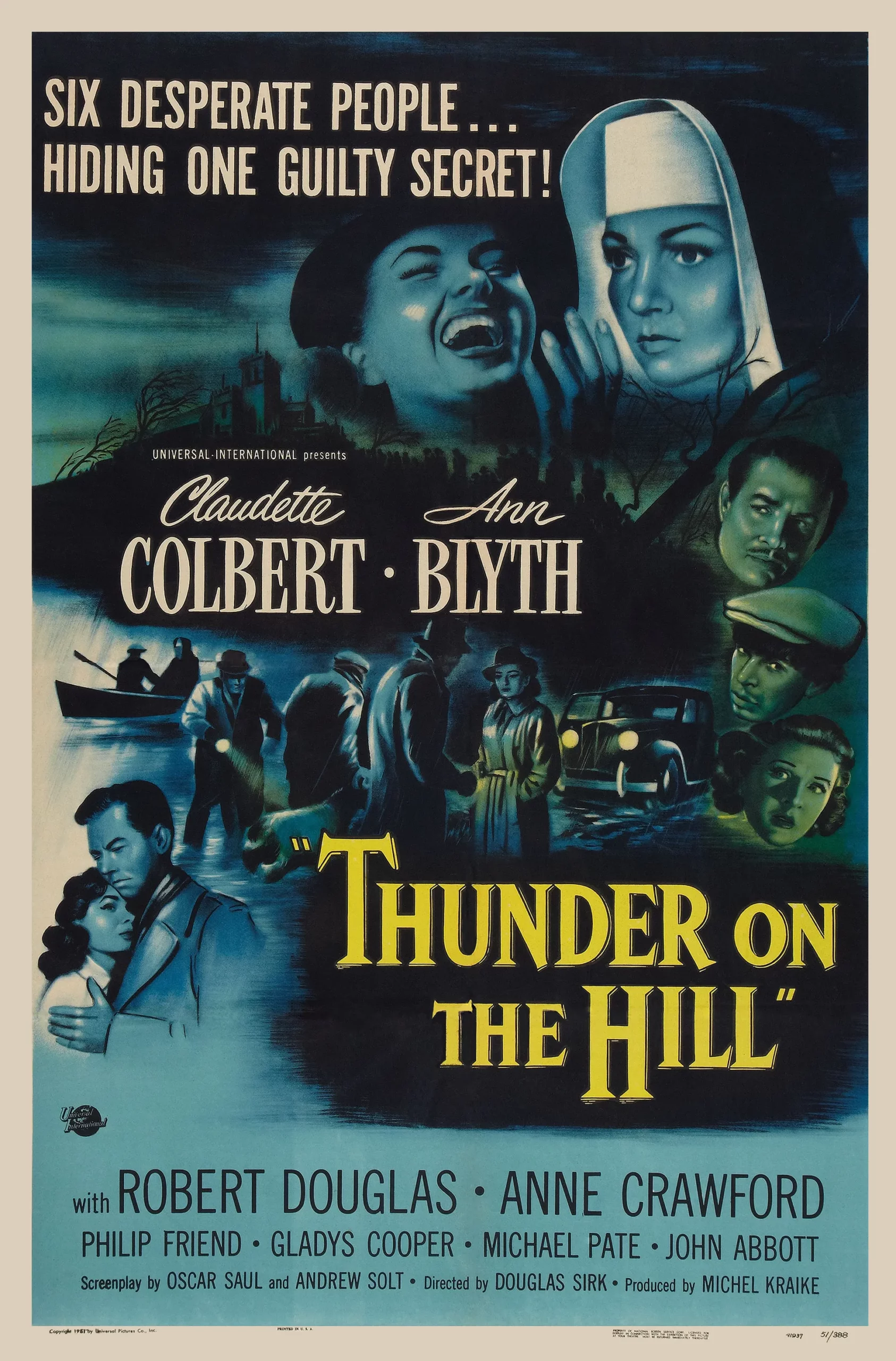 دانلود فیلم تندر روی تپه Thunder on the Hill 1951