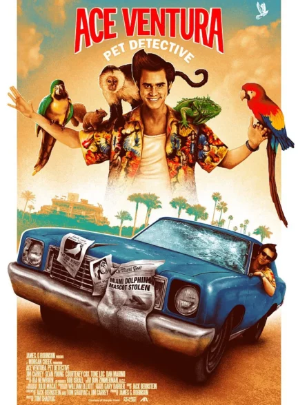 دانلود فیلم ایس ونچورا : کارآگاه حیوانات خانگی Ace Ventura: Pet Detective 1994