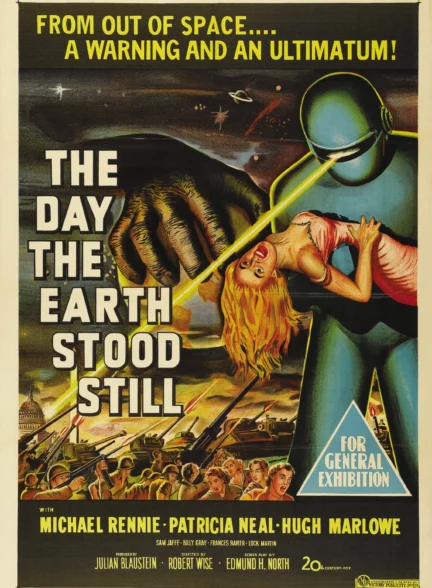 دانلود فیلم روزی که دنیا از حرکت ایستاد The Day the Earth Stood Still 1951