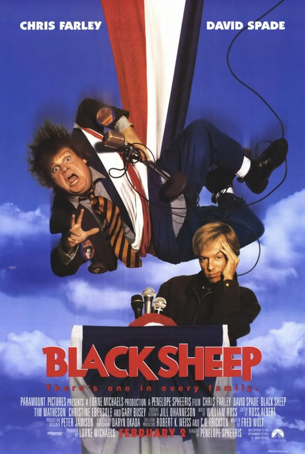 دانلود فیلم مایه ننگ Black Sheep 1996