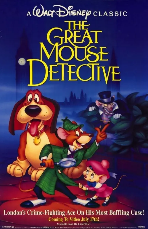 دانلود انیمیشن کارآگاه موش بزرگ The Great Mouse Detective 1986