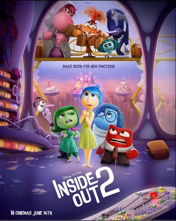 دانلود انیمیشن درون و بیرون 2 Inside Out 2 2024