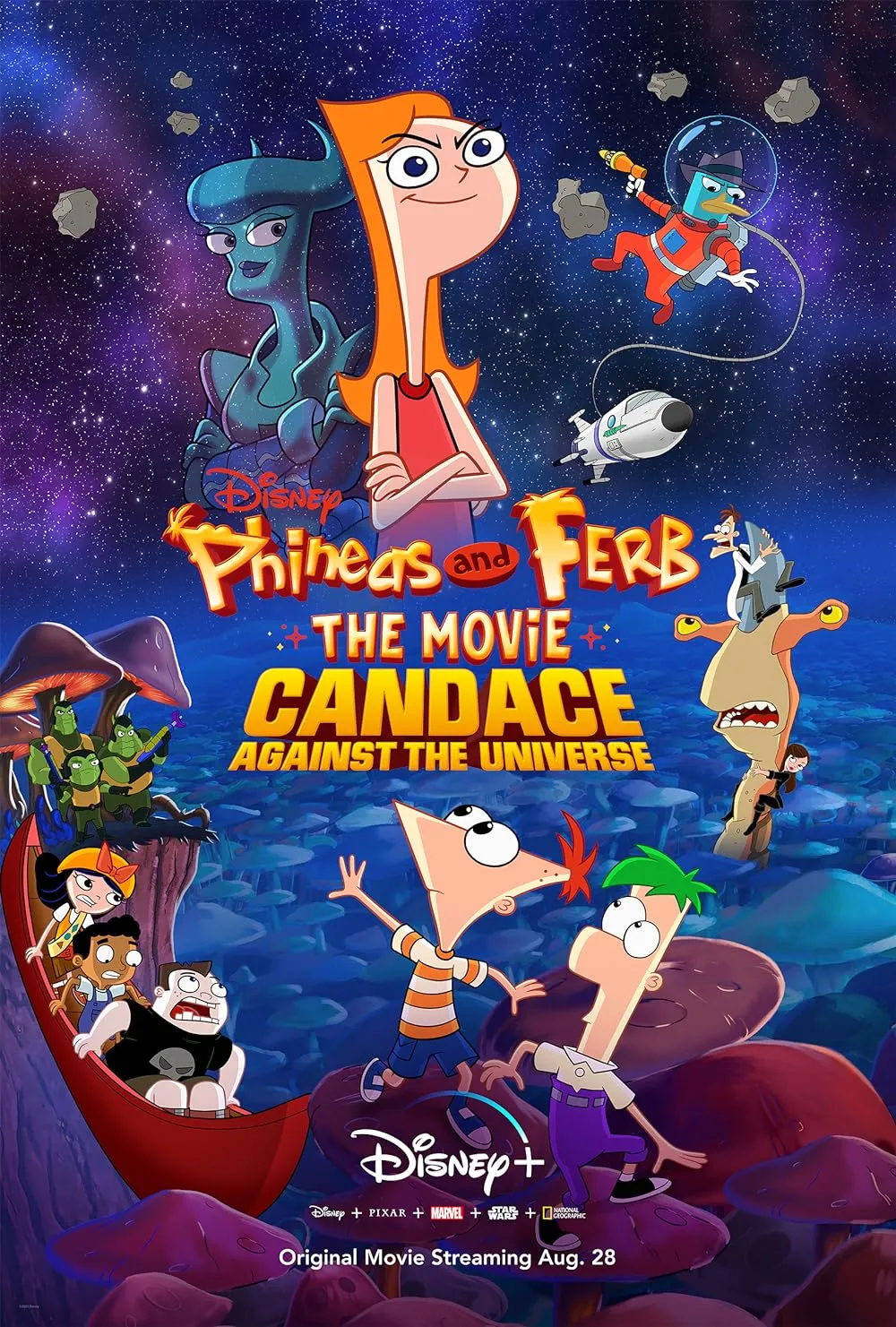 دانلود فیلم انیمیشن فینیس و فرب Phineas and Ferb the Movie: Candace Against the