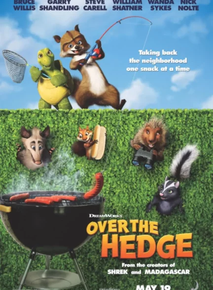 دانلود فیلم انیمیشن  آن سوی پرچین Over the Hedge