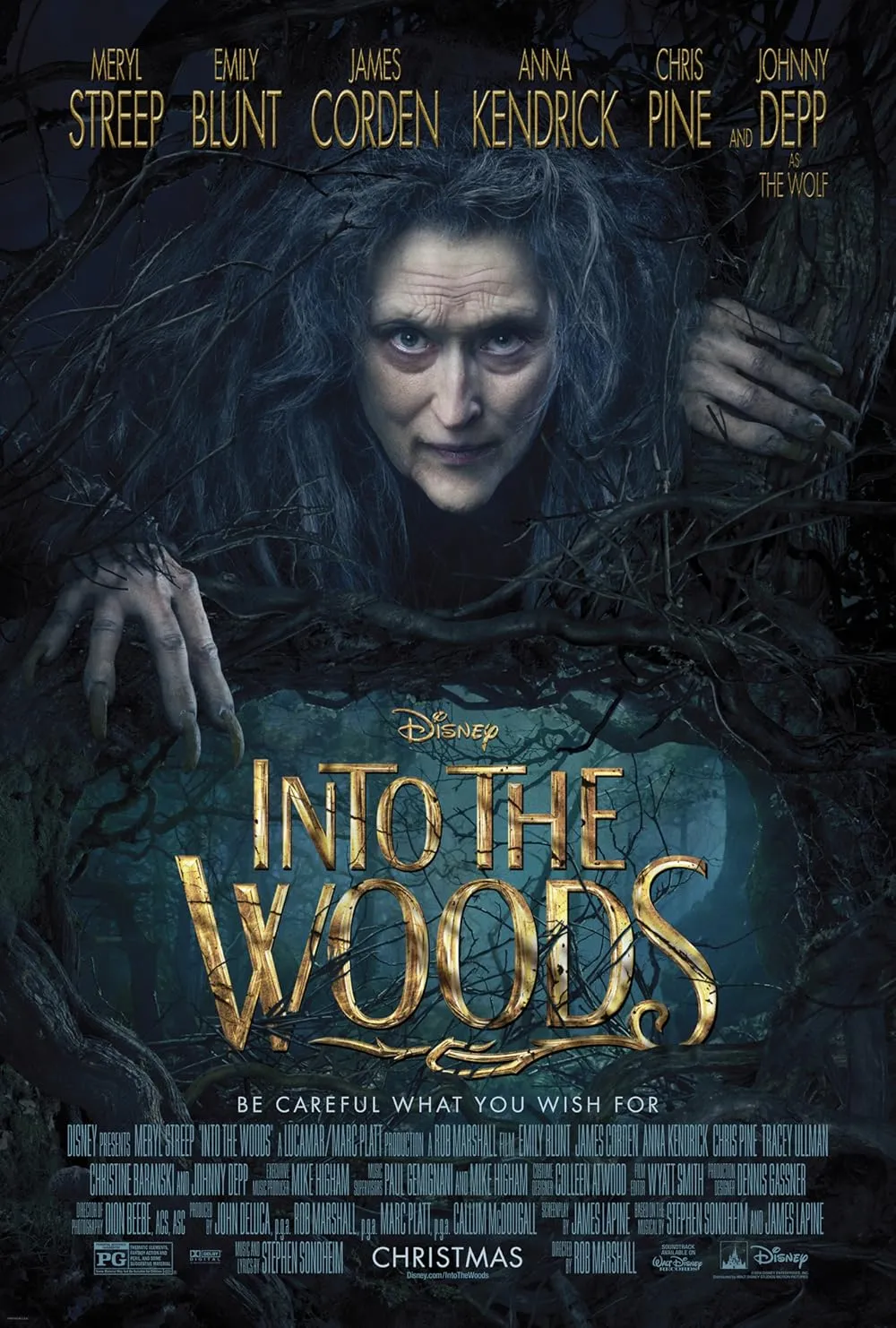 دانلود فیلم بسوی جنگل Into the Woods 2014