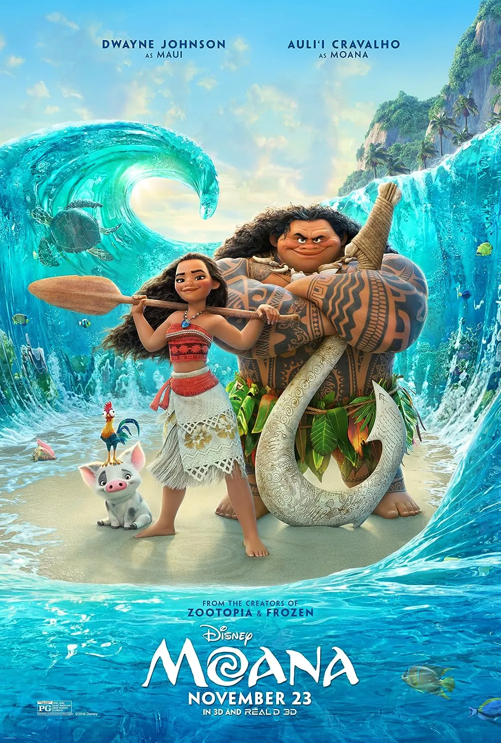 دانلود فیلم انیمیشن موآنا Moana 2016