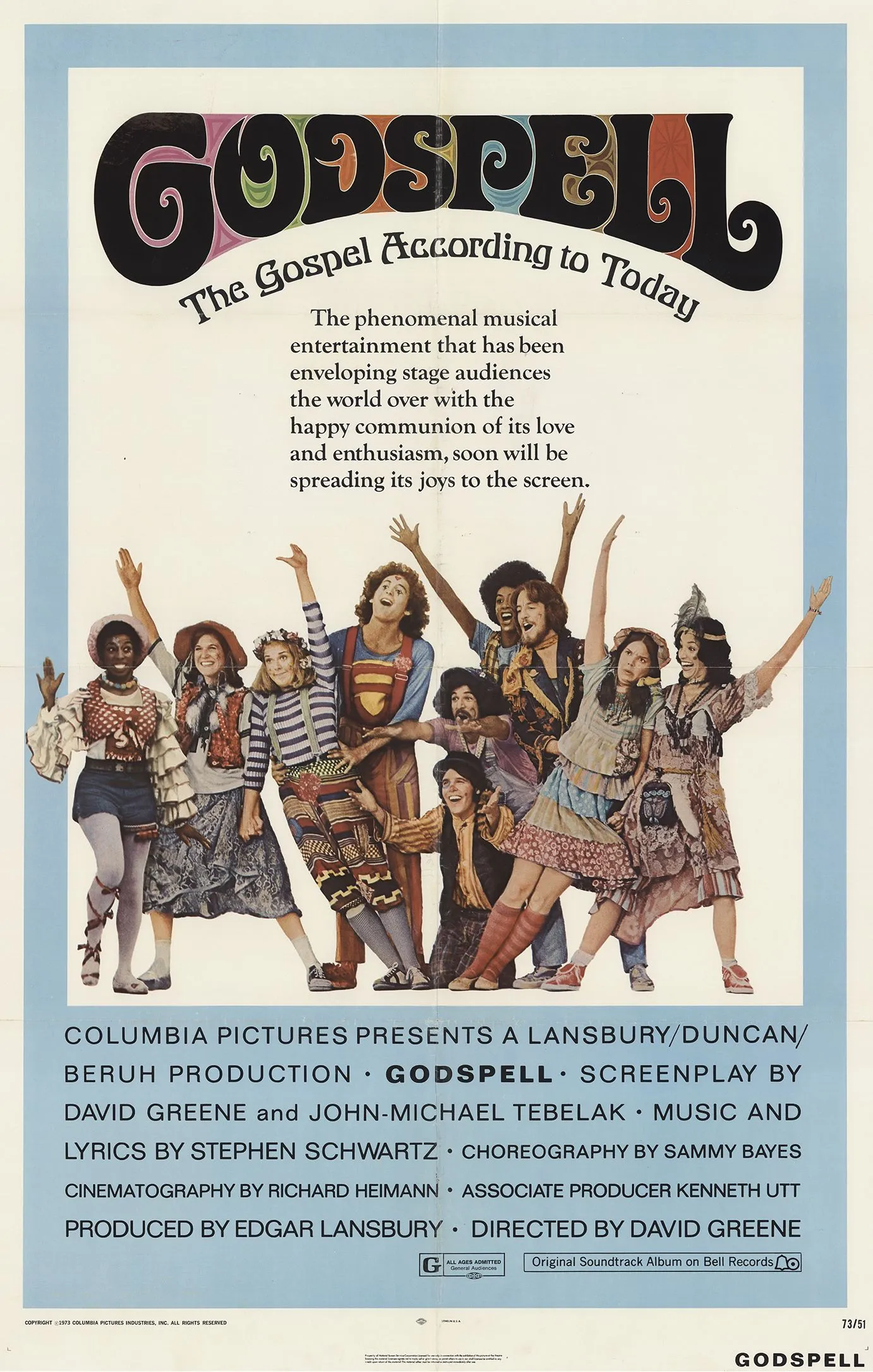 دانلود فیلم  خبر های خوش Godspell 1973