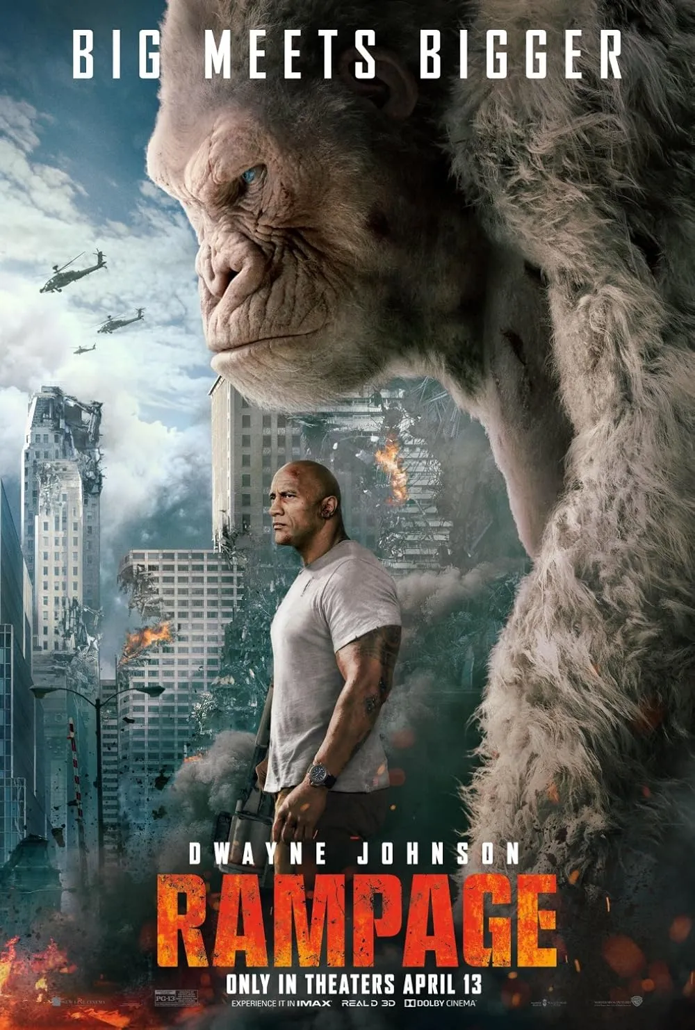 دانلود فیلم رمپیج Rampage 2018