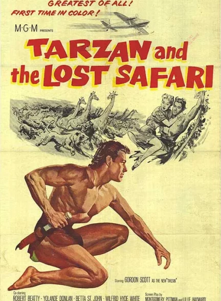 دانلود فیلم تارزان و سافاری گمشده Tarzan and the Lost Safari 1957