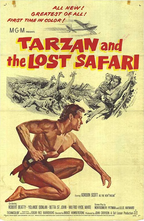 دانلود فیلم تارزان و سافاری گمشده Tarzan and the Lost Safari 1957