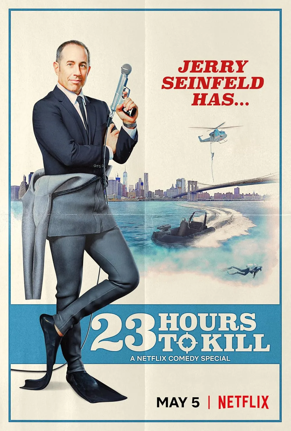 دانلود فیلم جری ساینفلد: 23 ساعت تا کشتن Jerry Seinfeld: 23 Hours to Kill 2020