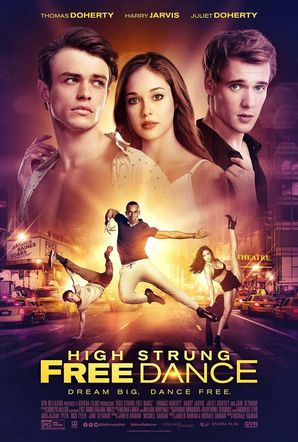 دانلود فیلم محکم قوی آزادانه برقص  High Strung Free Dance 2016