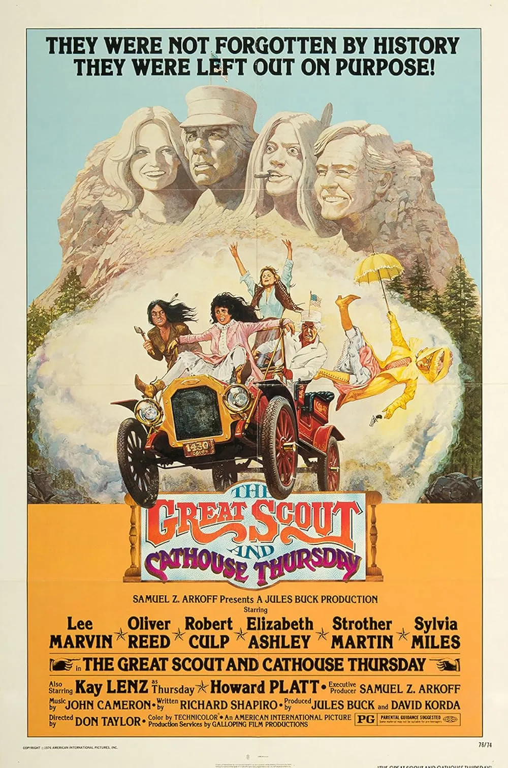 دانلود فیلم حادثه جویان The Great Scout & Cathouse Thursday 1976