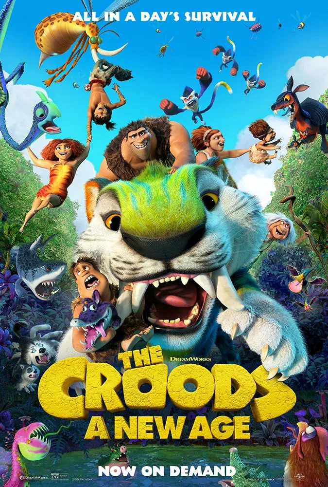 دانلود فیلم انیمیشن خانواده کرودها: عصر جدید  The Croods 2020