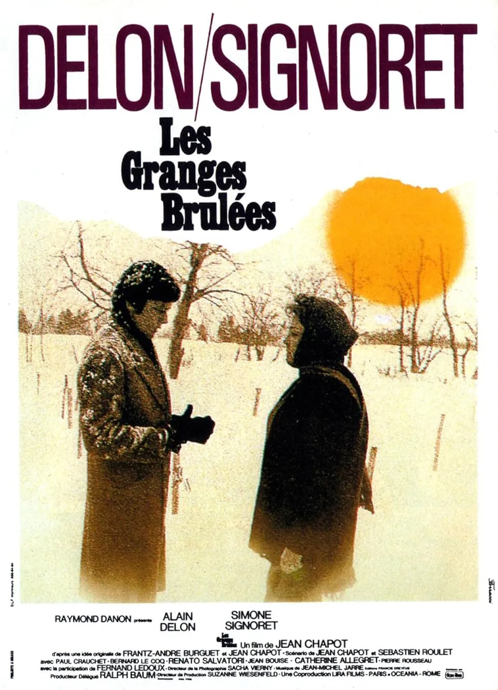 دانلود فیلم انبارهای سوخته Les granges brûlées 1973